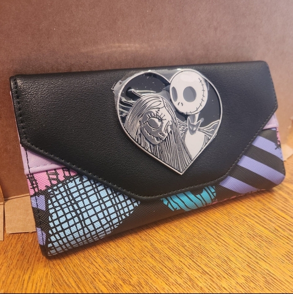 Nightmare Before Christmas Jack & Sally Wallet - Picture 7 of 12